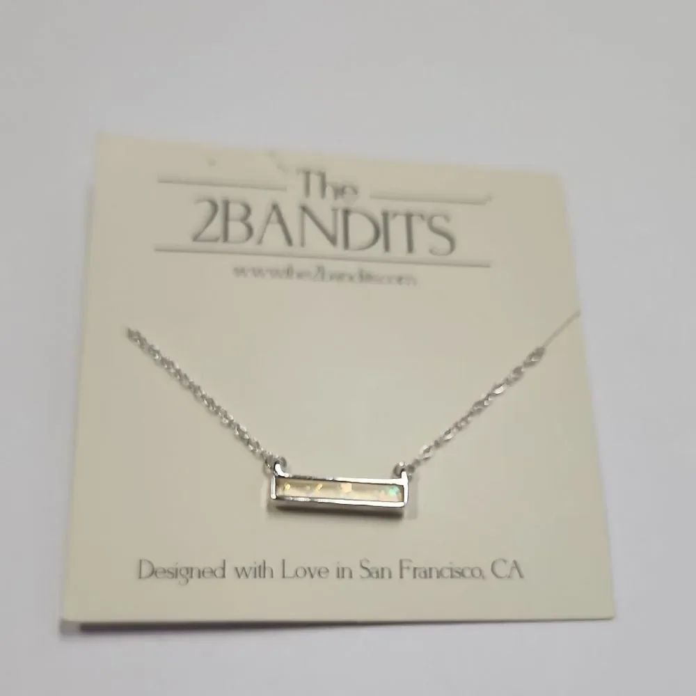 The 2Bandits Silver Plated Necklace